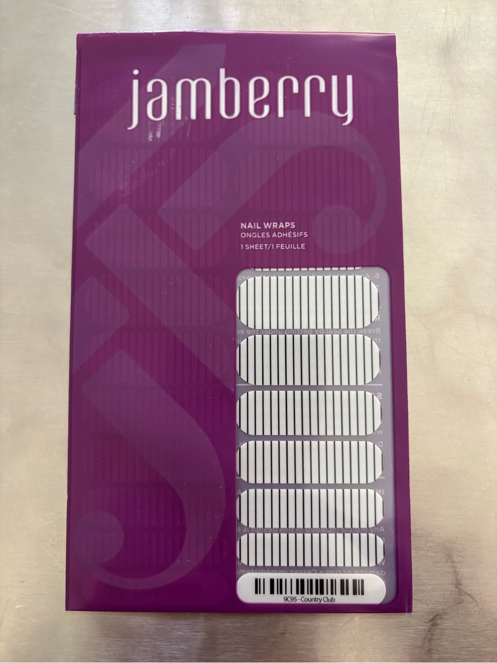 Jamberry Nail Wraps | Country Club | NWT